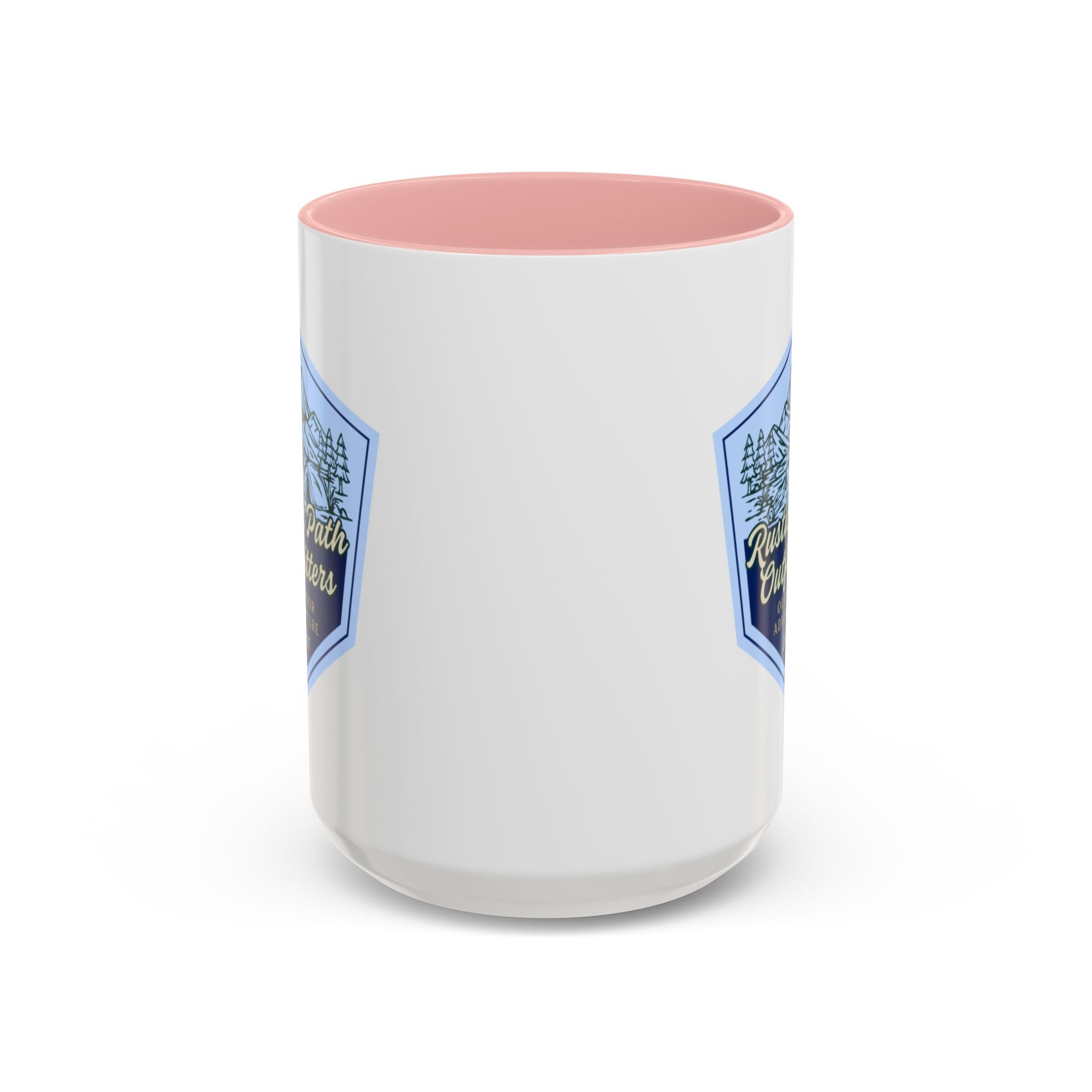 Rustic Path Outfitters Coffee Mug — Outdoor Adventure Camping Badge (11/15oz)