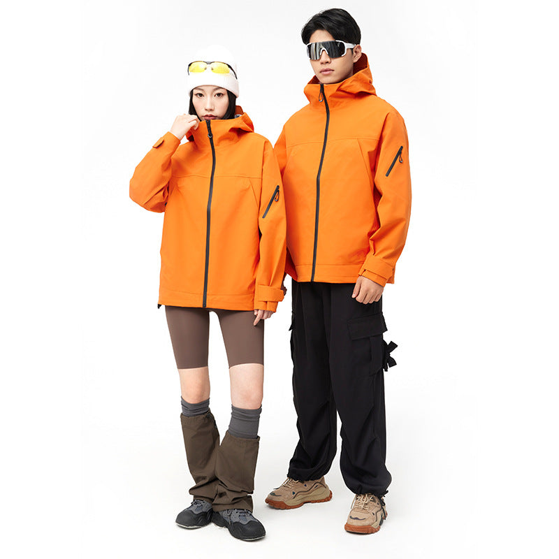 Mountain Hard Shell Jacket Windproof Waterproof Breathable Mountaineering Clothing