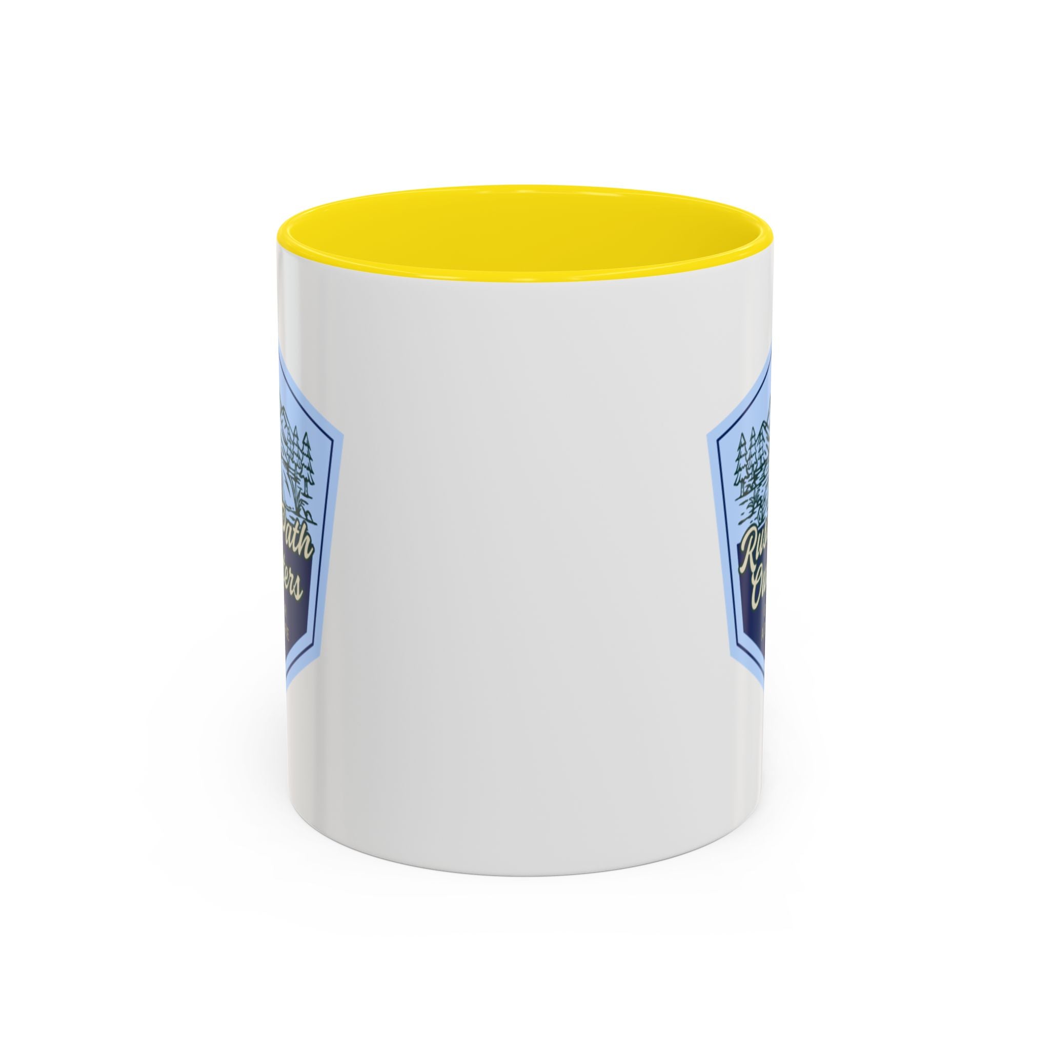 Rustic Path Outfitters Coffee Mug — Outdoor Adventure Camping Badge (11/15oz)