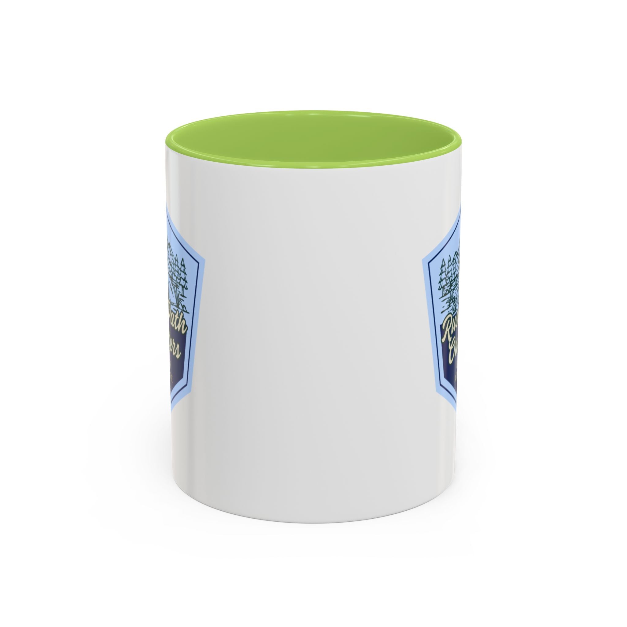 Rustic Path Outfitters Coffee Mug — Outdoor Adventure Camping Badge (11/15oz)