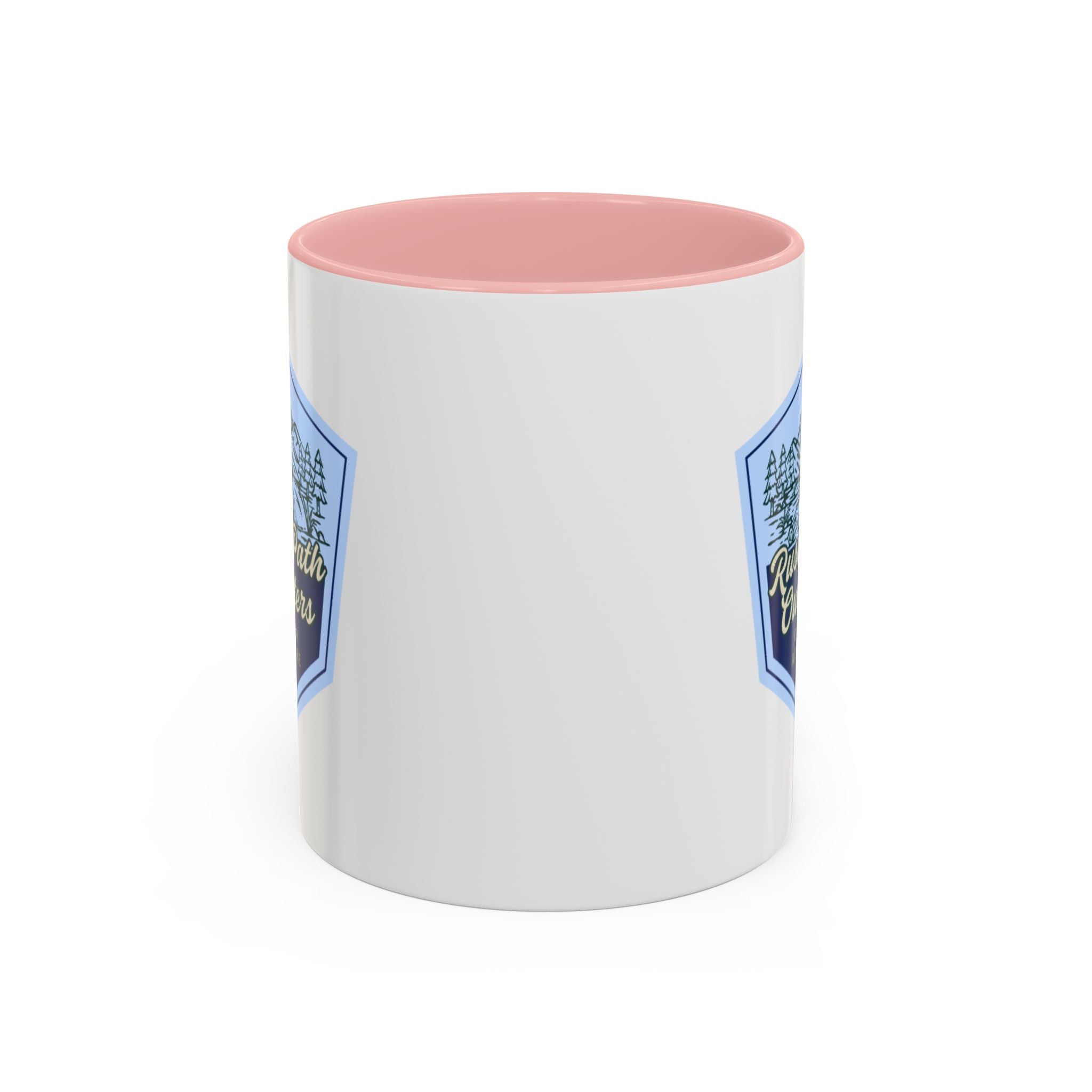 Rustic Path Outfitters Coffee Mug — Outdoor Adventure Camping Badge (11/15oz)