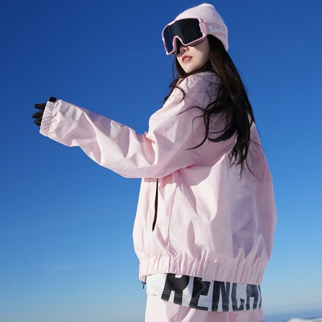 Winter Waterproof Outdoor Ski and Skate Suit for Couples