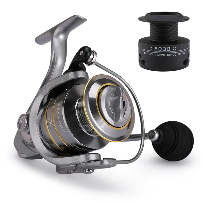 14+1 BB High-Speed Spinning Reel – 5.5:1 Gear Ratio for Carp & Saltwater