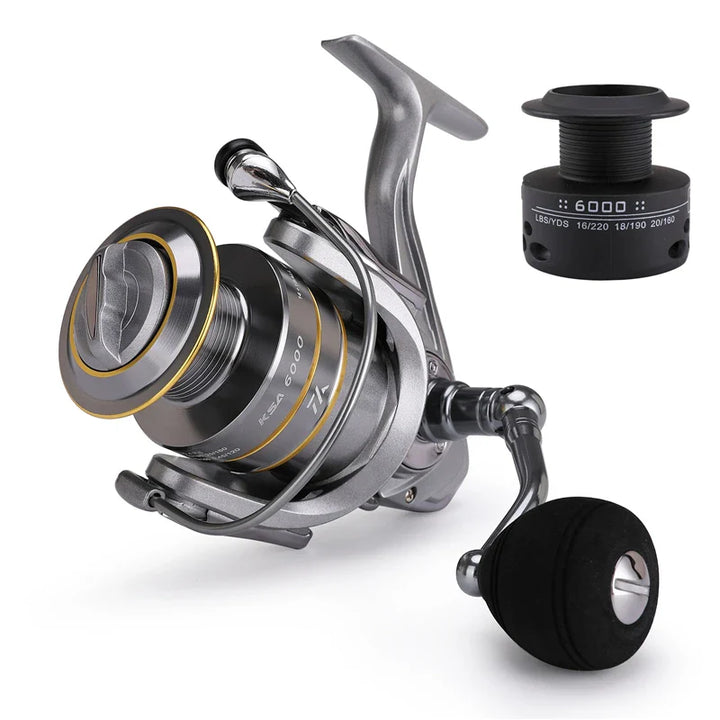 14+1 BB High-Speed Spinning Reel – 5.5:1 Gear Ratio for Carp & Saltwater