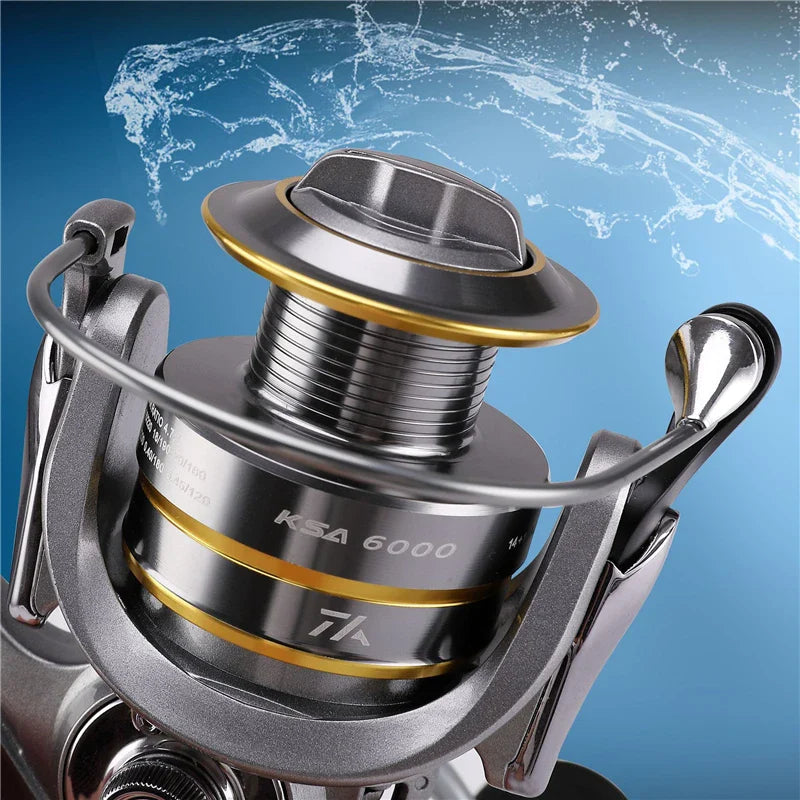14+1 BB High-Speed Spinning Reel – 5.5:1 Gear Ratio for Carp & Saltwater
