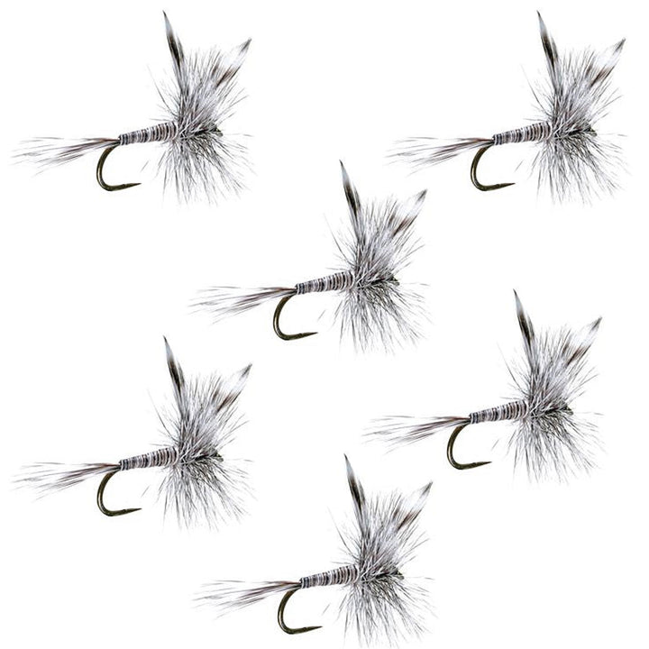 Barbless Mosquito Classic Trout Dry Fly – Size 14 (6 Flies)
