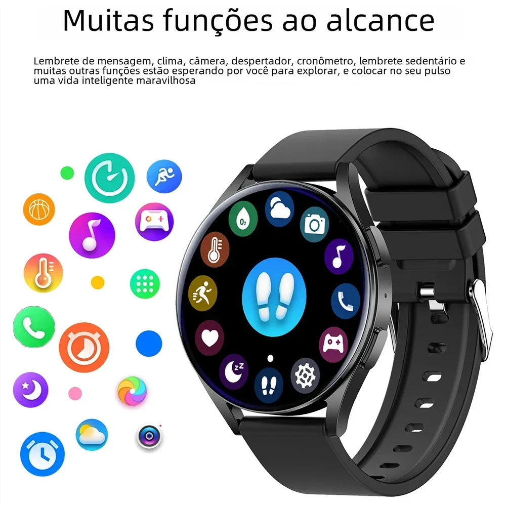 2025 Watch 6 Smartwatch Bluetooth Call Health Monitoring Sports