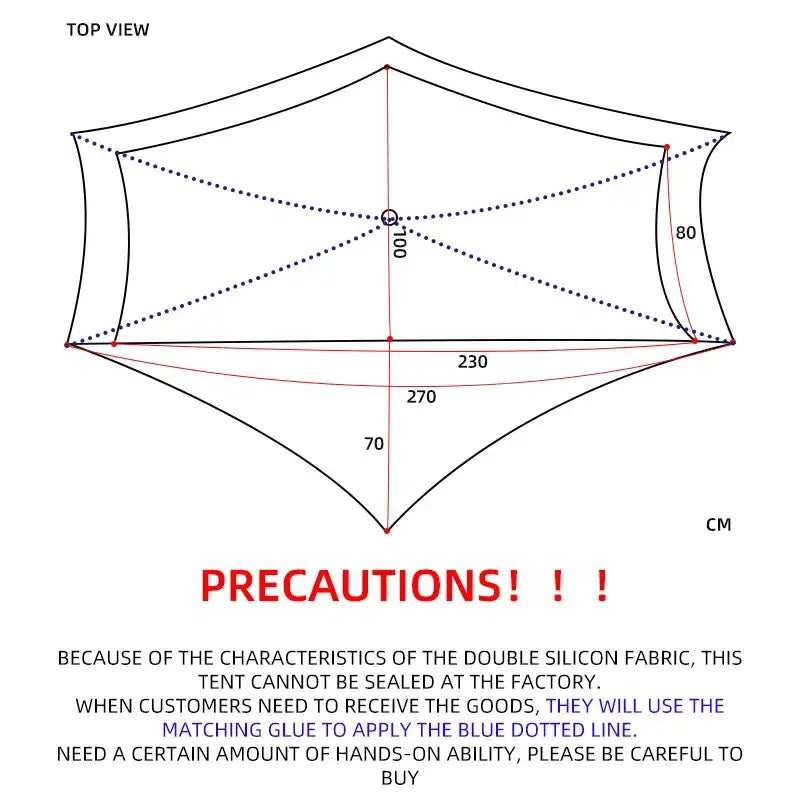 [HODR] 3F UL GEAR Lanshan 1 Pro – Ultralight Solo Tipi Tent