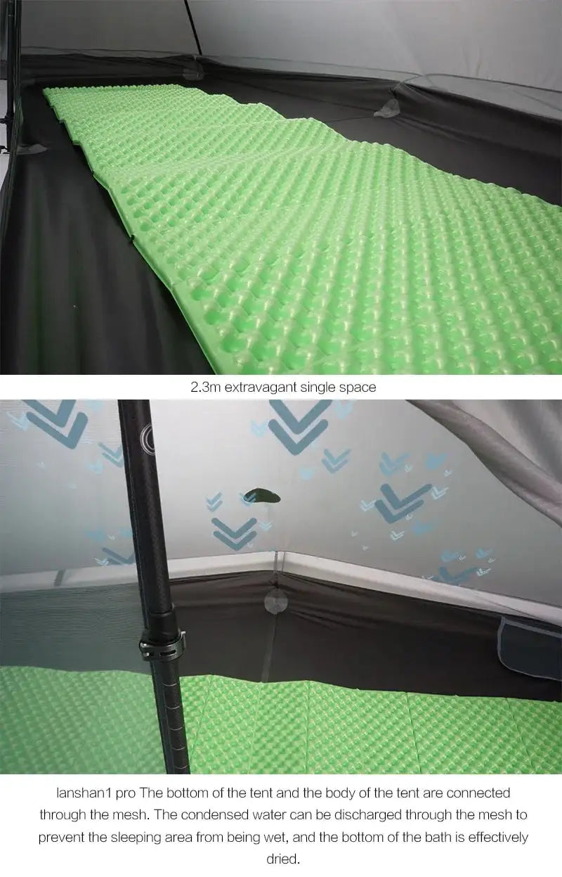 [HODR] 3F UL GEAR Lanshan 1 Pro – Ultralight Solo Tipi Tent