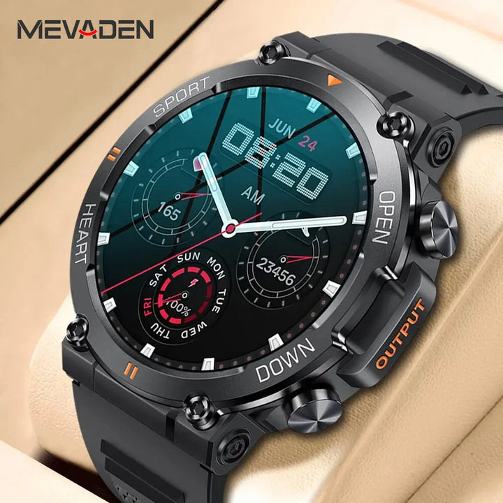 1.39" HD Bluetooth Call Smartwatch Men’s Sports Fitness Tracker