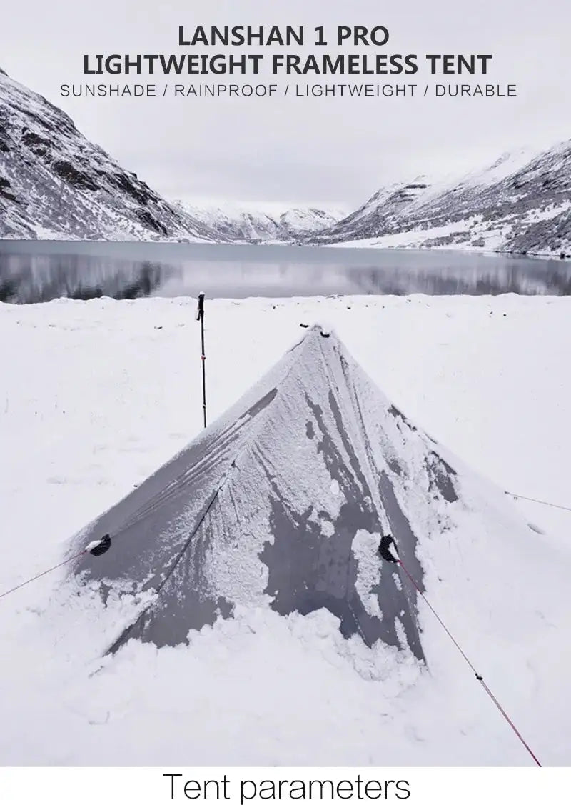 [HODR] 3F UL GEAR Lanshan 1 Pro – Ultralight Solo Tipi Tent