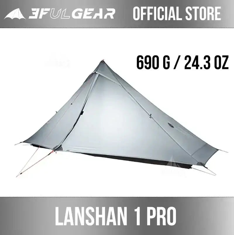 [HODR] 3F UL GEAR Lanshan 1 Pro – Ultralight Solo Tipi Tent