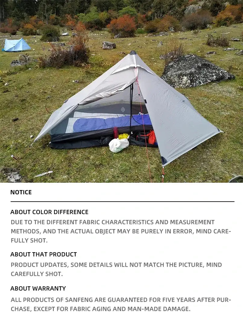 [HODR] 3F UL GEAR Lanshan 1 Pro – Ultralight Solo Tipi Tent