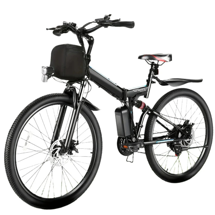 Adult Folding E-Bike  Cruise Control Removable Battery