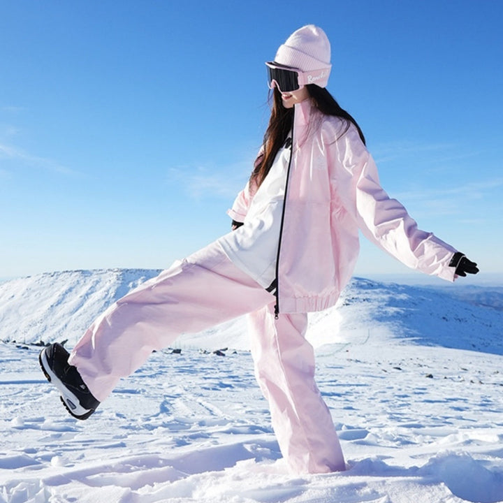 Winter Waterproof Outdoor Ski and Skate Suit for Couples