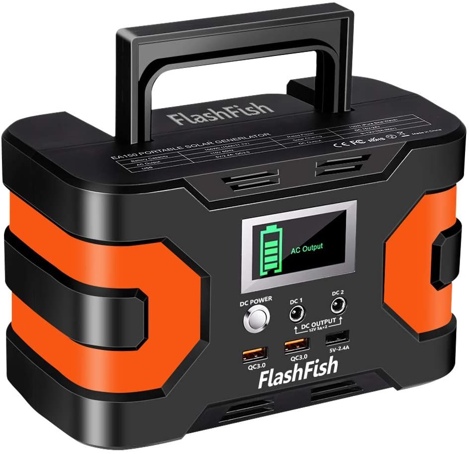 200W Portable Power Station CPAP Backup Battery for Camping