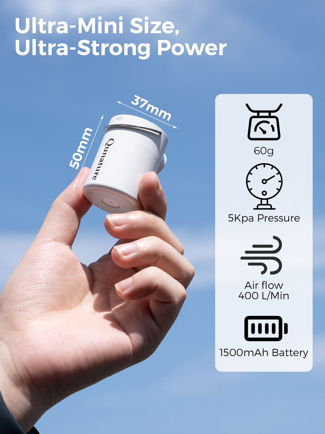 Mini Electric Air Pump – For Camping & Outdoor Gear