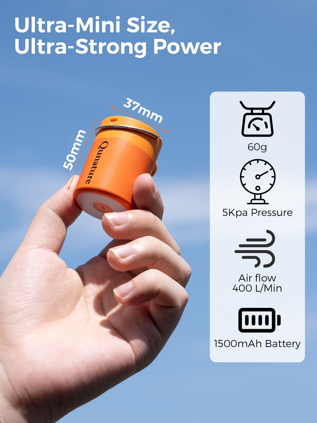 Mini Electric Air Pump – For Camping & Outdoor Gear