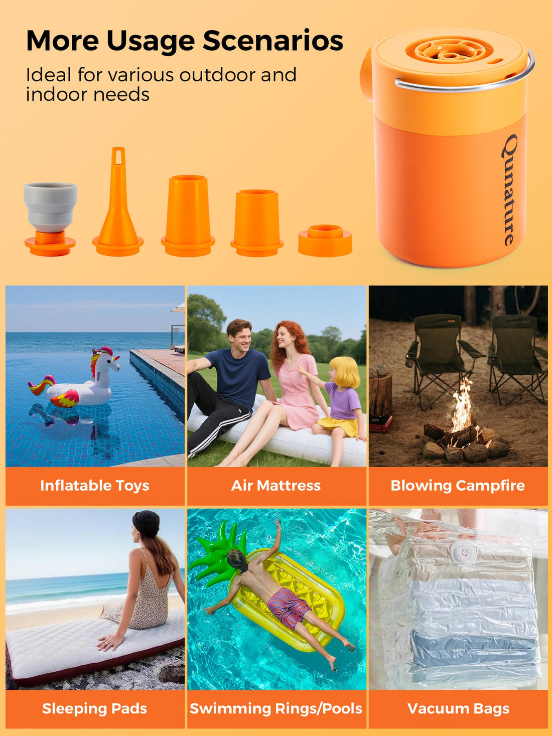 Mini Electric Air Pump – For Camping & Outdoor Gear