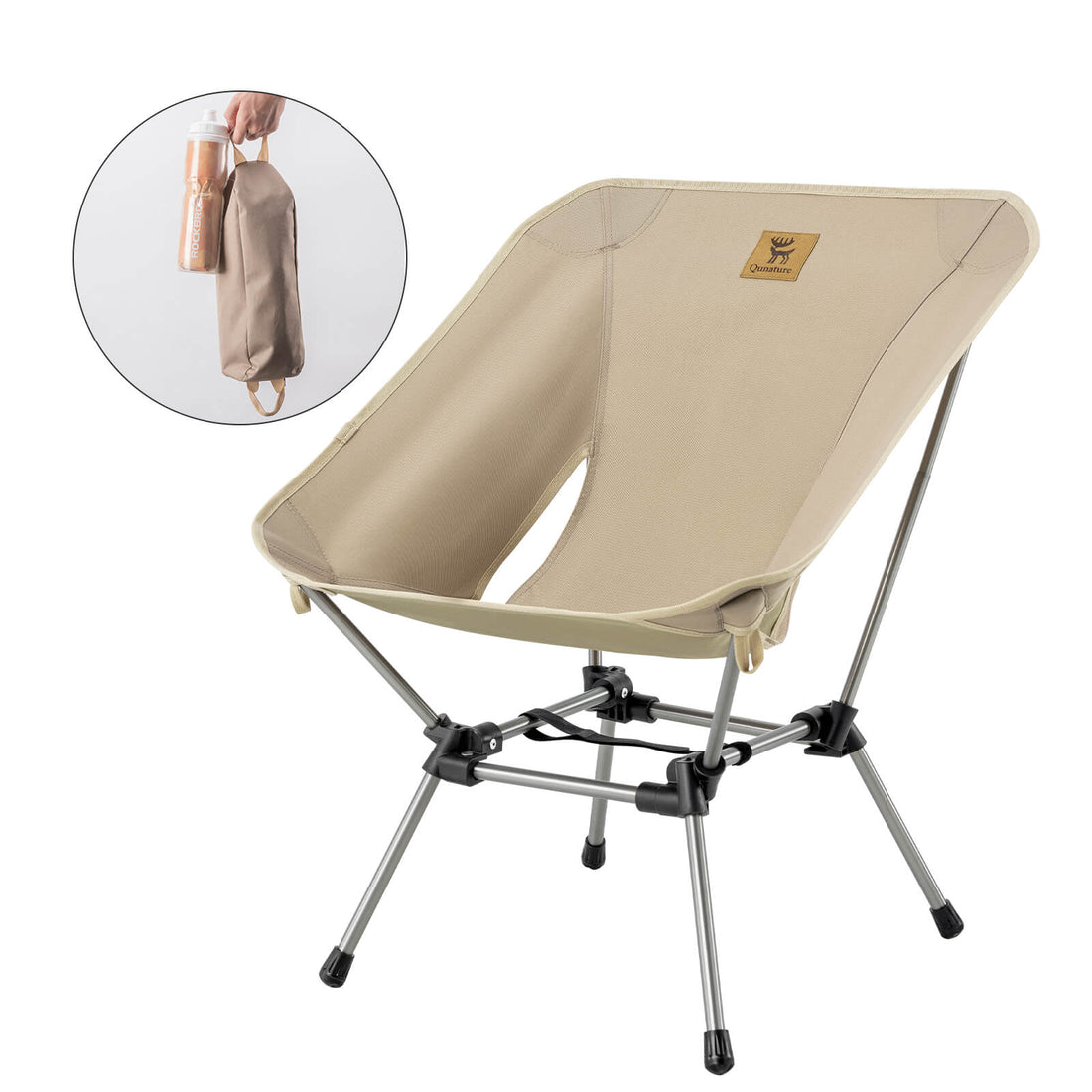 Lightweight Folding Camp Chair – Includes Storage Bag